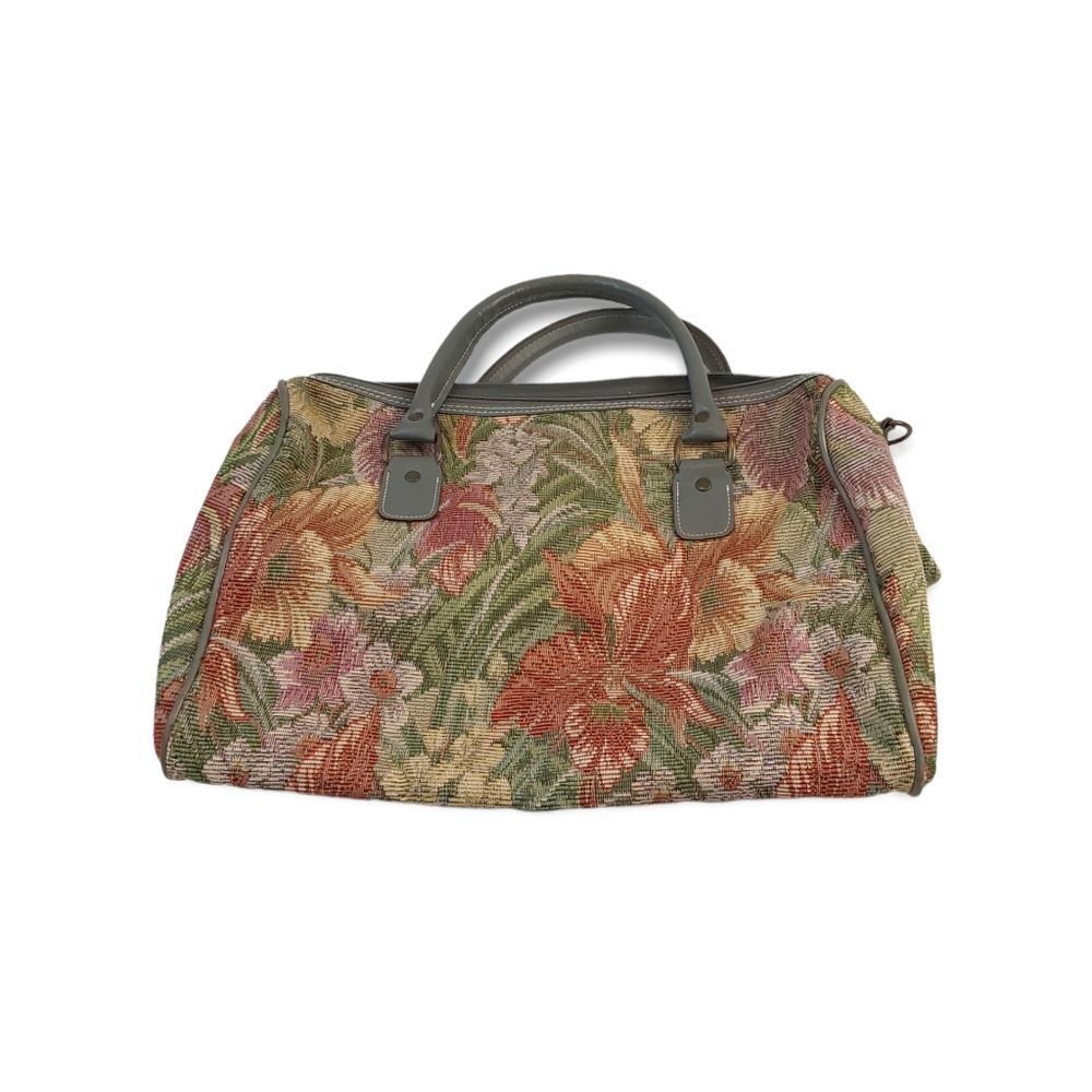 Leisure Women’s Vintage Weekender Tapestry Bag Carry On Luggage Floral handbag - Picture 11 of 13